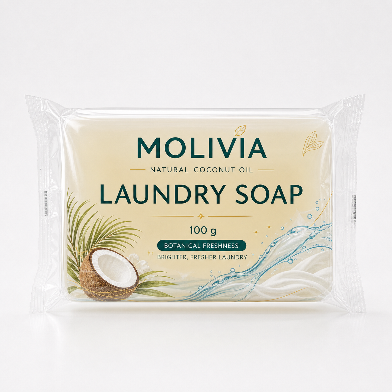 Molivia Natural Coconut Oil Laundry Soap 100g, With Botanical Extracts, Bright Clean & Fresh Scent Household Washing Bar Soap 微信图片 20260825163017 38 36