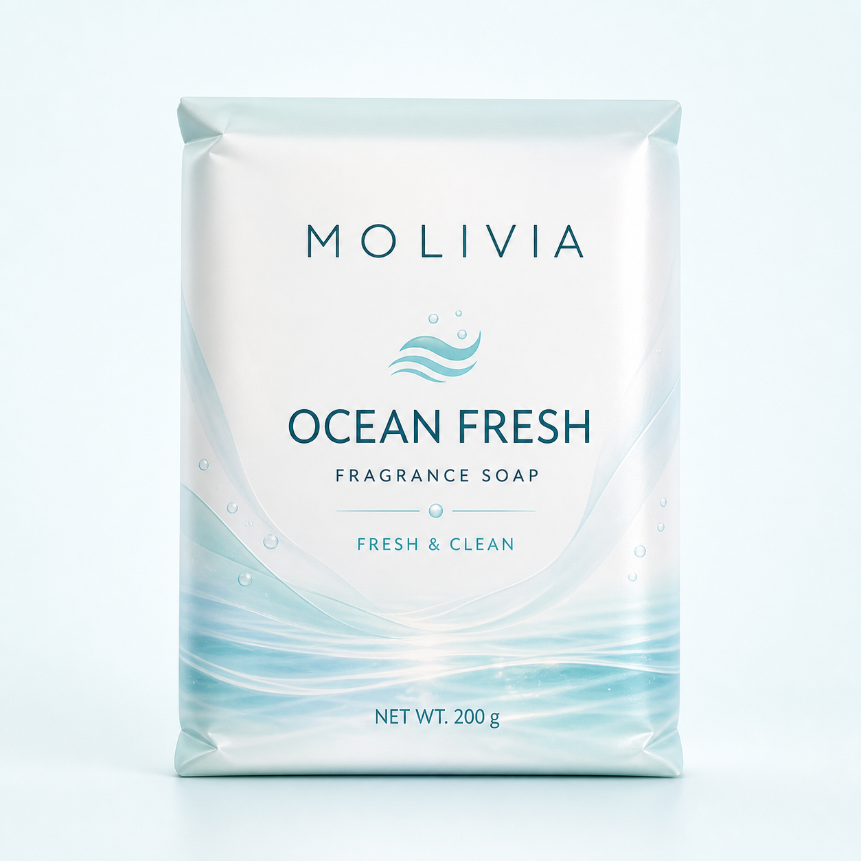 Molivia Ocean Fresh Fragrance Soap 200g, Sea-salt Scent Refreshing & Skin-moisturizing Household Bath Bar Soap 微信图片 20260825164832 46 36